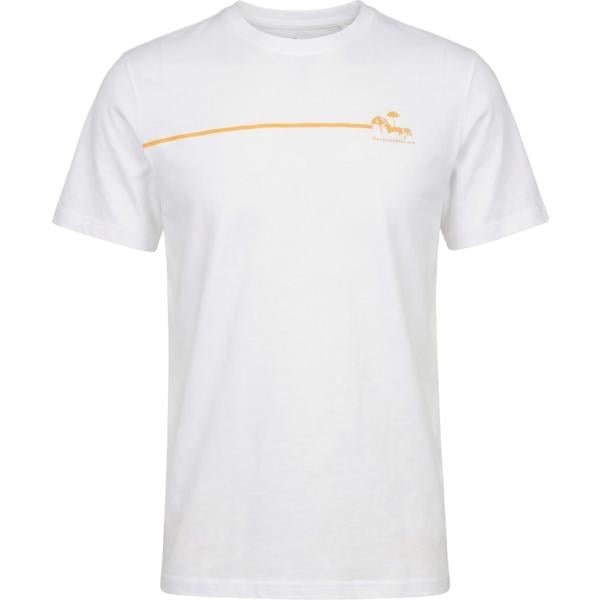 t-shirt Harmont&Blaine bianco con stampe