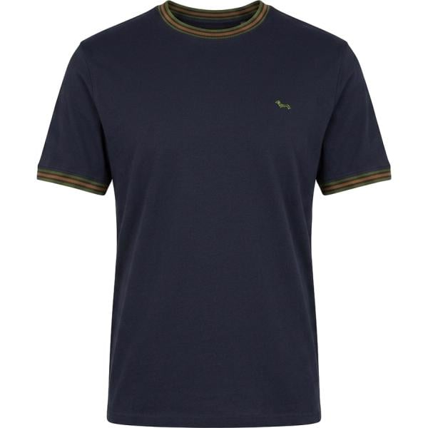 t-shirt Harmont&Blaine blu a righe