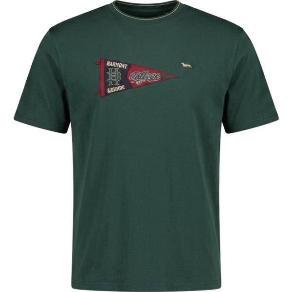 t-shirt Harmont&Blaine nero con stampe