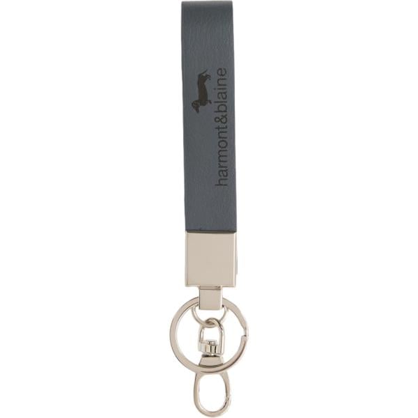 portachiavi Harmont&Blaine blu con stampe