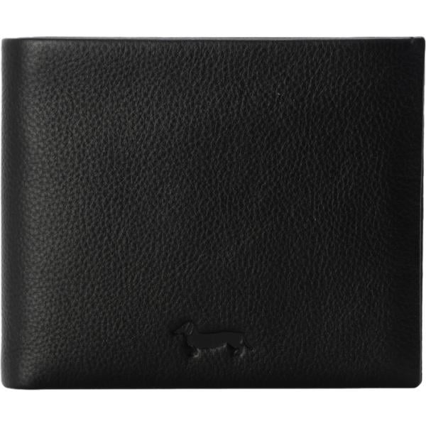 Portafoglio da uomo in nero pece Harmont&Blaine