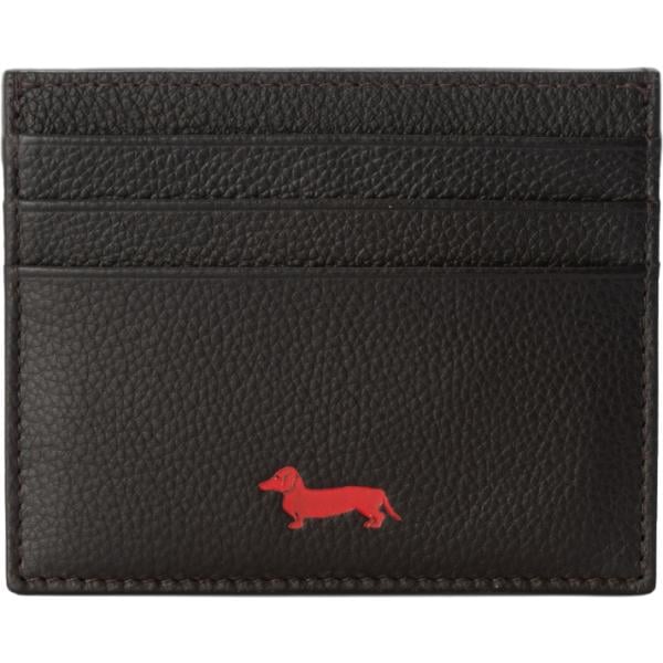 Portafoglio da uomo in marrone scuro Harmont&Blaine