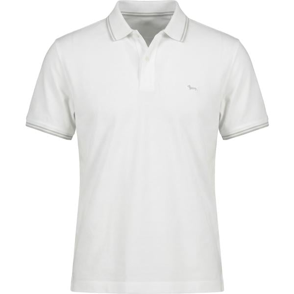 polo Harmont&Blaine bianco a righe