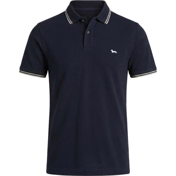 polo Harmont&Blaine nero a righe