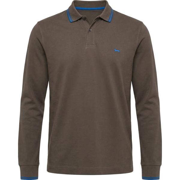 polo Harmont&Blaine verde a righe