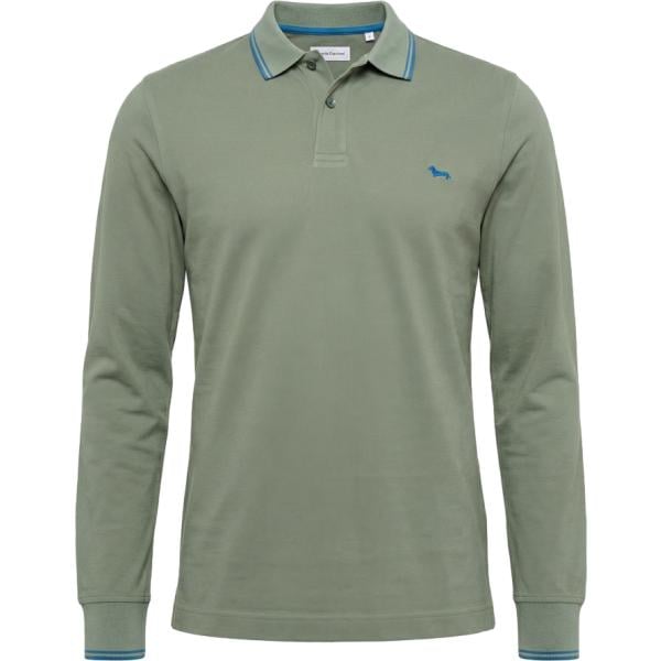 polo Harmont&Blaine verde a righe