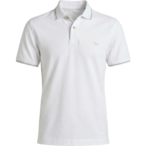 polo Harmont&Blaine bianco a righe