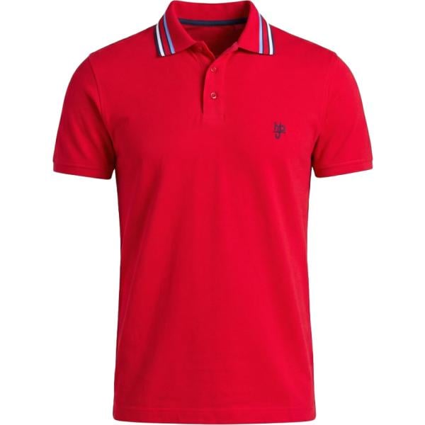 polo Harmont&Blaine rosso tinta unita