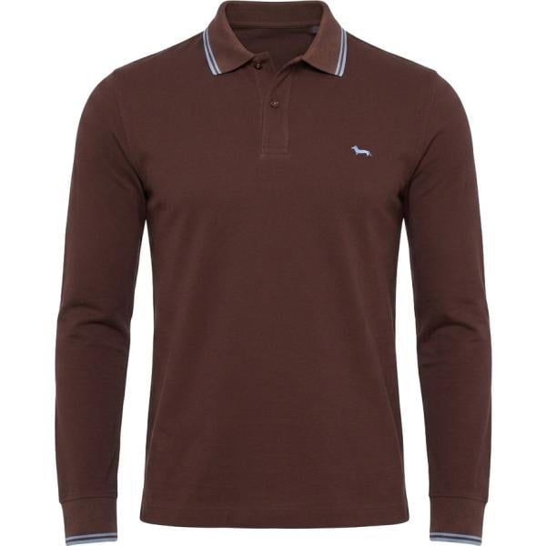 polo Harmont&Blaine marrone