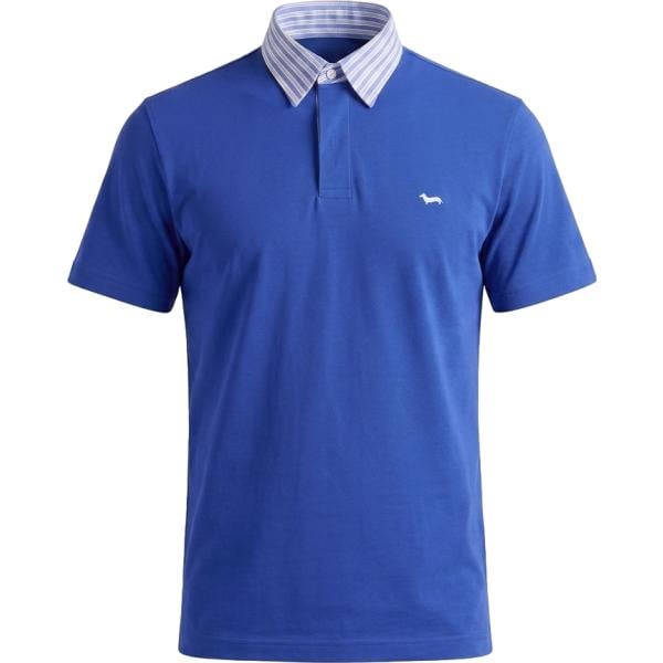 polo Harmont&Blaine blu a righe