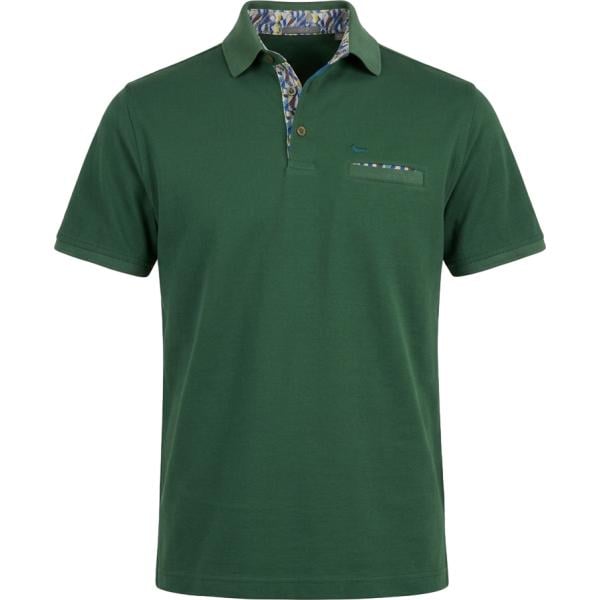 polo Harmont&Blaine verde con stampe