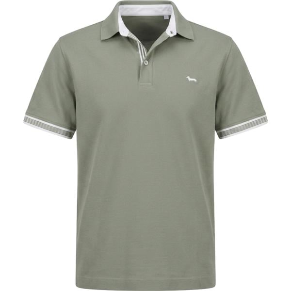 polo Harmont&Blaine verde a righe