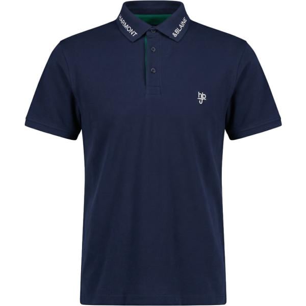 polo Harmont&Blaine blu tinta unita