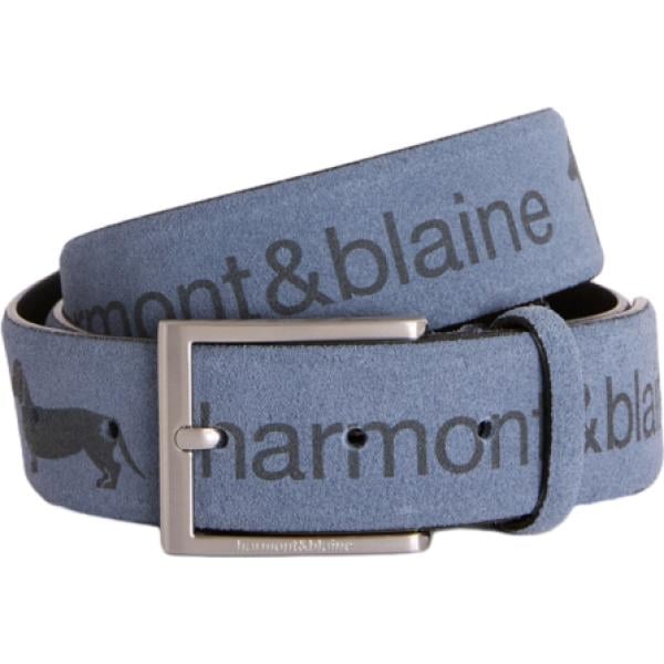 cinture Harmont&Blaine grigio con stampe