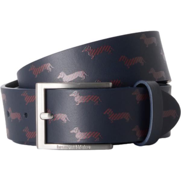 cinture Harmont&Blaine blu con stampe