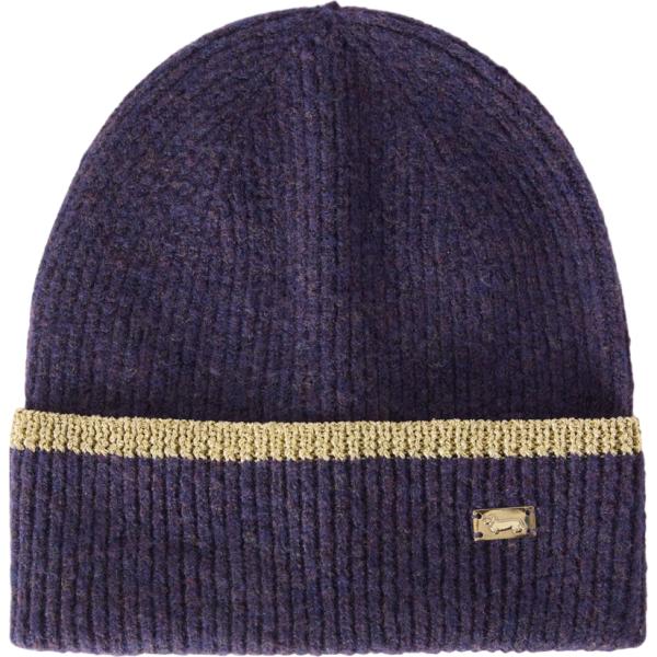 Beanie da donna in blu scuro a righe Harmont&Blaine Harmont&Blaine