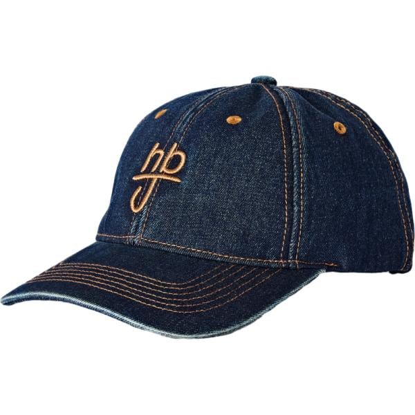 Cappello con visiera da uomo in blu scuro Harmont&Blaine