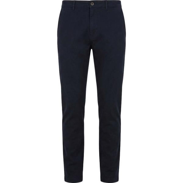 Pantaloni da uomo in blu scuro in cotone Harmont&Blaine