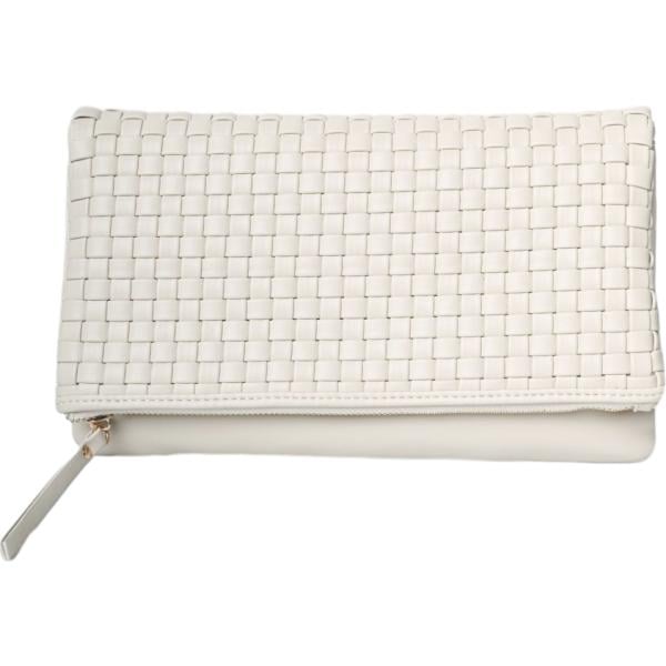 clutch Nunalie bianco