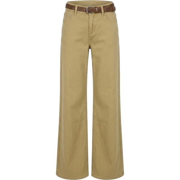 pantaloni Nunalie marrone con stampe