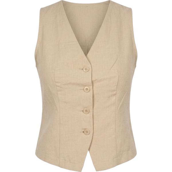 gilet Nunalie marrone paisley