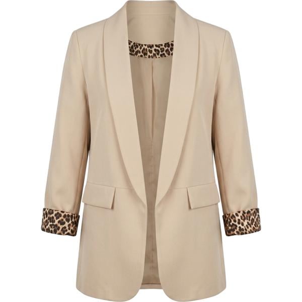 blazer Nunalie marrone animalier