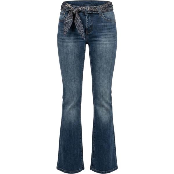 jeans bootcut Nunalie blu