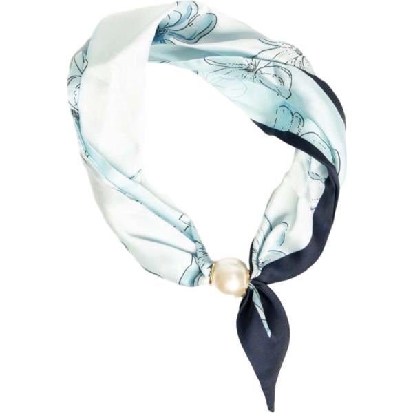 Foulard da donna con stampe con perle Nunalie