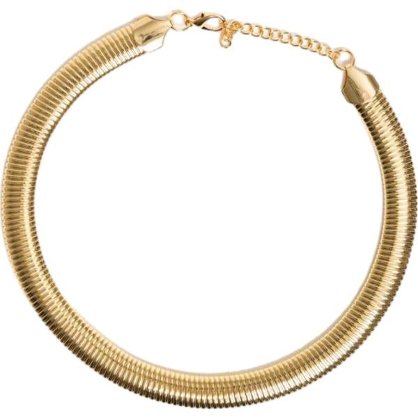 Collana da donna in giallo scuro in acciaio inox Nunalie