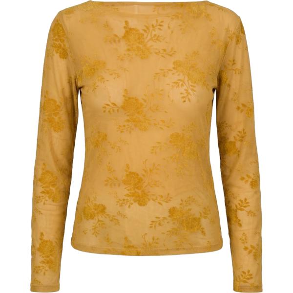 t-shirt Nunalie marrone a fiori