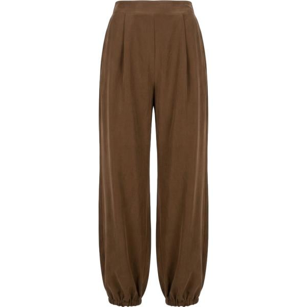 pantaloni a palazzo Nunalie marrone