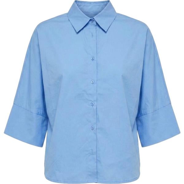 camicie a manica corta Nunalie blu