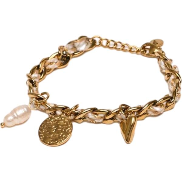 Braccialetto da donna in marrone scuro Nunalie