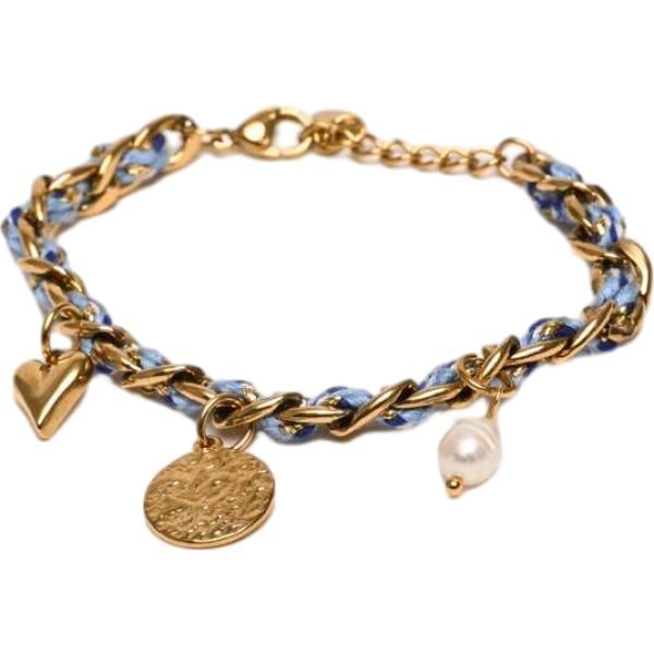 Braccialetto da donna in marrone scuro Nunalie