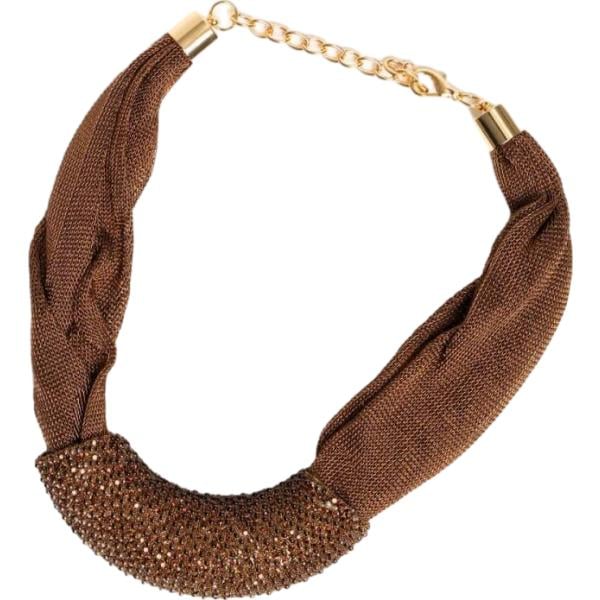 Collana da donna in marrone scuro Nunalie