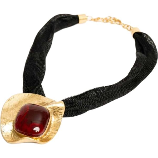 Collana da donna in nero pece Nunalie