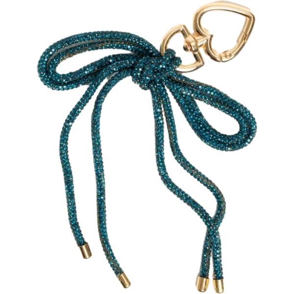 Portachiavi da donna in verde scuro con fiocco Nunalie Nunalie