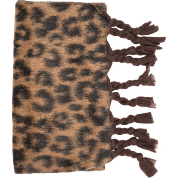 sciarpe Nunalie marrone animalier