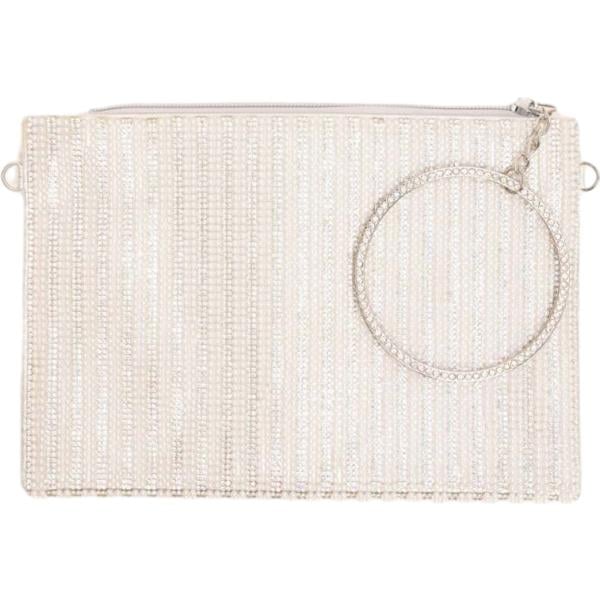 Pochette da donna in grigio chiaro Nunalie
