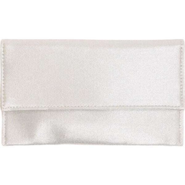 Pochette da donna in grigio chiaro con strass Nunalie