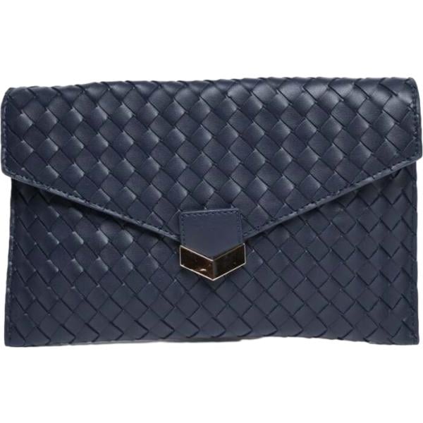 Clutch da donna in blu scuro Nunalie