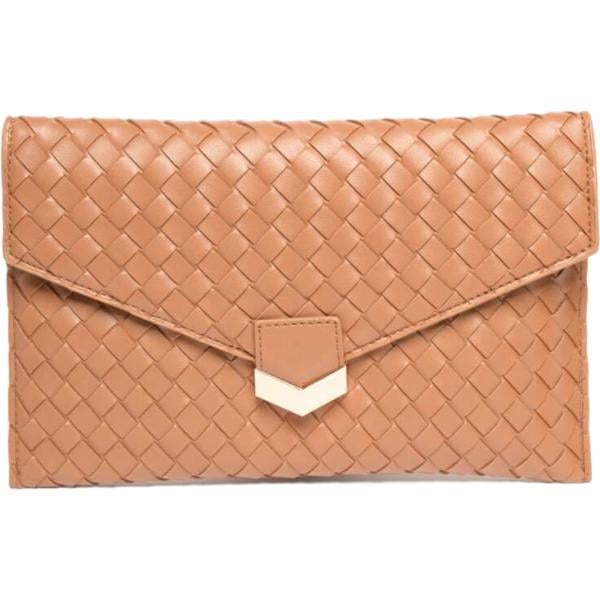 Clutch da donna in beige sabbia Nunalie