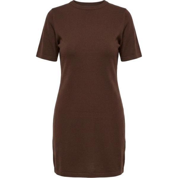 Vestito corto da donna in marrone scuro corto Nunalie
