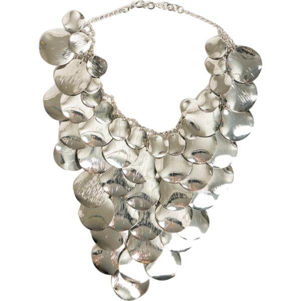 Collana da donna in grigio chiaro in metallo Nunalie