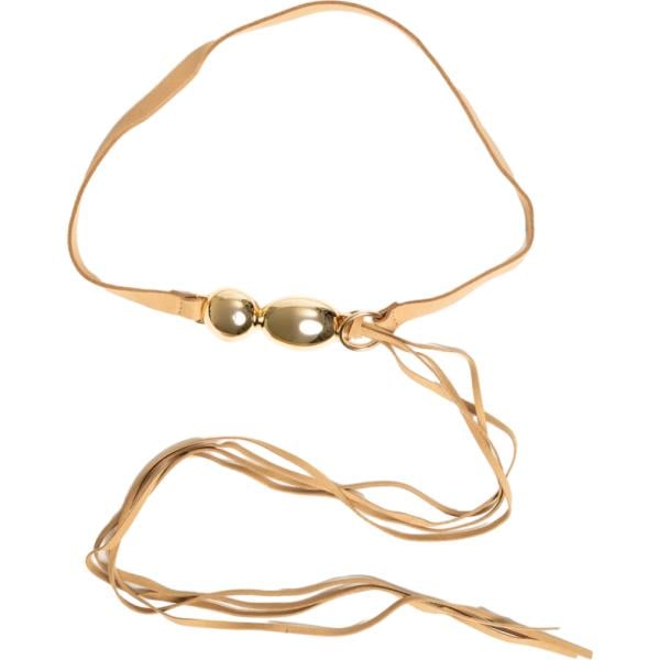 Anello da donna in beige sabbia lungo con lacci Nunalie Nunalie