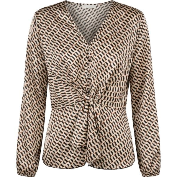 Casacca da donna in marrone chiaro Nunalie