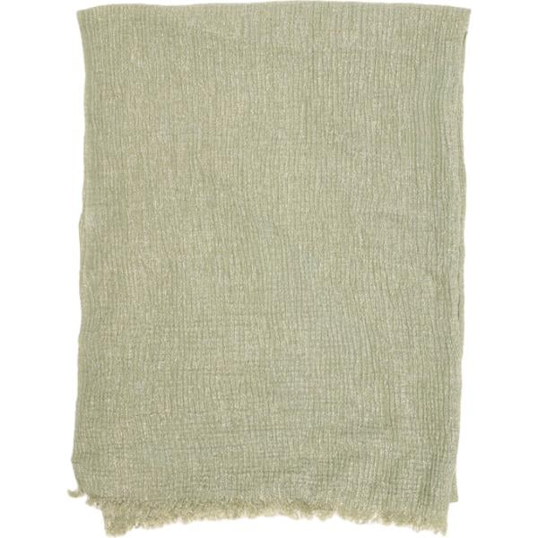 Sciarpa da donna in beige sabbia con frange Nunalie Nunalie