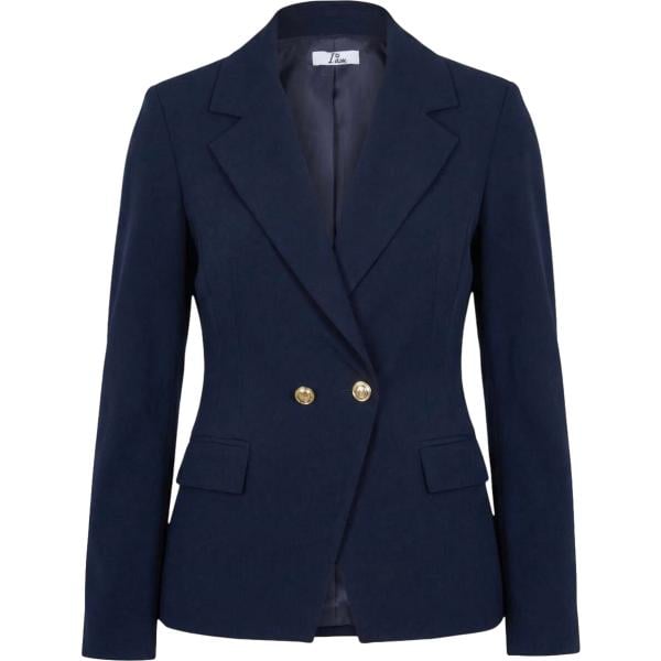 blazer I am blu tinta unita