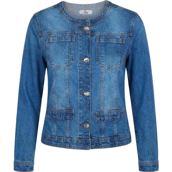 blazer I am blu tinta unita