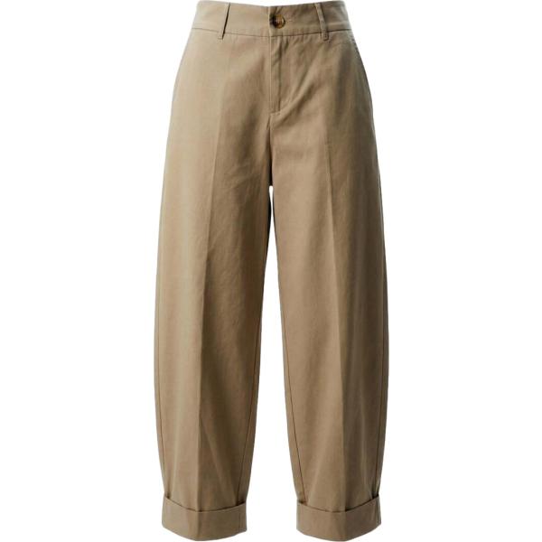 pantaloni I am marrone tinta unita